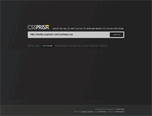 Tablet Screenshot of cssprism.com